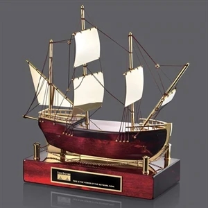 Maritime Sailboat Award | https://www.bestnamebadges.com