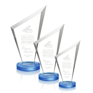 Condor Award - Sky Blue | https://www.bestnamebadges.com