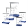 Tobermory Award - Blue (Vertical) | https://www.bestnamebadges.com