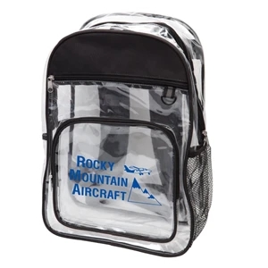 See-Through Backpack | https://www.bestnamebadges.com