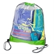 Transparent Drawstring Bag | https://www.bestnamebadges.com