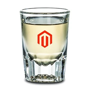 Seville Shot Glass - Imprinted | https://www.bestnamebadges.com