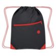 Color Pop Recycled Drawstring Bag | https://www.bestnamebadges.com