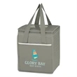 Non-Woven Wave Design Kooler Lunch Bag | https://www.bestnamebadges.com