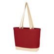 Charlie Cotton Tote Bag | https://www.bestnamebadges.com