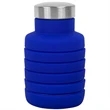 17oz Collapsible Silicon Water Bottle | https://www.bestnamebadges.com