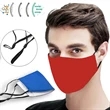 4 Layer Blank Cotton Face Mask w/ Adjustable Ear Loop | https://www.bestnamebadges.com