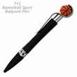 Popular Basketball Sports Ballpoint Custom Pens | https://www.bestnamebadges.com