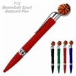 Popular Basketball Sports Ballpoint Custom Pens | https://www.bestnamebadges.com