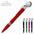 Popular Golf Ball Sports Ballpoint Custom Pens | https://www.bestnamebadges.com