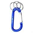 8mm Carabiner With Triple Split Ring | https://www.bestnamebadges.com