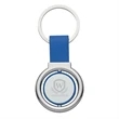 Circular Metal Spinner Key Tag | https://www.bestnamebadges.com