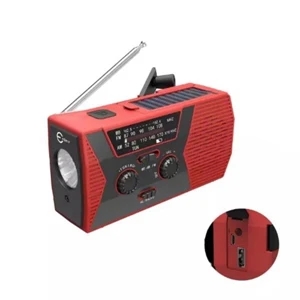 Solar Crank NOAA Weather Radio