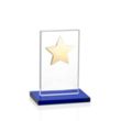 Dallas Star Award - Blue/Gold | https://www.bestnamebadges.com