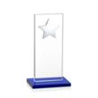 Dallas Star Award - Blue/Silver | https://www.bestnamebadges.com
