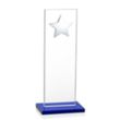 Dallas Star Award - Blue/Silver | https://www.bestnamebadges.com