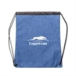 Shenandoah Heather Drawstring Bag | https://www.bestnamebadges.com
