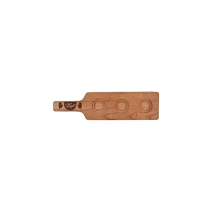 Cherry Paddle 3-Slot Sampler Board