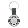 Circular Metal Spinner Key Tag | https://www.bestnamebadges.com