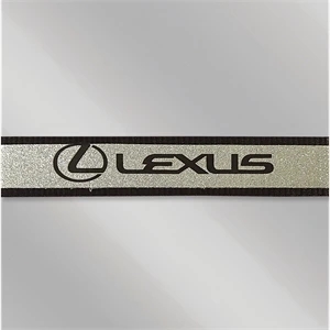 Flat Polyester Glitter Lanyard