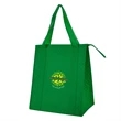 Dimples Non-Woven Cooler Tote Bag | https://www.bestnamebadges.com