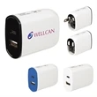 UL Listed 2-In-1 USB Type-C Wall Adapter | https://www.bestnamebadges.com