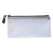 Clear Zippered Pencil Pouch | https://www.bestnamebadges.com