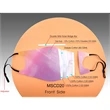 5 Layer Full Color Face Mask w/ Adjustable Ear Loop | https://www.bestnamebadges.com