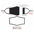 4-Layer Adjustable Full Color Cotton Safety Face Mask | https://www.bestnamebadges.com