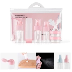 Travel Plastic Sprayer Bottle Bag Kit