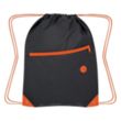 Color Pop Recycled Drawstring Bag | https://www.bestnamebadges.com