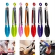 7 Inch Multi-Colors Silicone Kitchen Tongs | https://www.bestnamebadges.com
