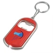 Bottle Opener Key Chain With LED Light | https://www.bestnamebadges.com