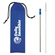 Stainless Steel Straw Kit | https://www.bestnamebadges.com