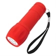 Rubberized Torch Light With Strap | https://www.bestnamebadges.com