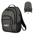 Reagan Heathered Laptop Backpack | https://www.bestnamebadges.com