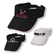 Classic Sandwich Visor w/ Custom Imprint | https://www.bestnamebadges.com