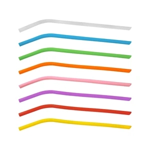 10" Small Silicone Straw
