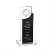 Sherwood Globe Award - Black | https://www.bestnamebadges.com