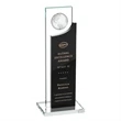 Sherwood Globe Award - Black | https://www.bestnamebadges.com