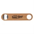 Large Wood Bottle Opener | https://www.bestnamebadges.com