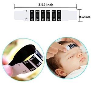 Reusable Thermometer Strips