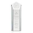 Jolanda Award - Clear | https://www.bestnamebadges.com