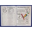 After School Safety Coloring and Activity Book Fun Pack | https://www.bestnamebadges.com