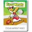 Fun with First Words Coloring Book | https://www.bestnamebadges.com