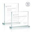 Manhattan Award - Clear | https://www.bestnamebadges.com
