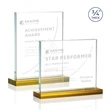 Manhattan Award - Amber | https://www.bestnamebadges.com