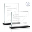 Manhattan Award - Black | https://www.bestnamebadges.com