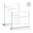 Manhattan Award - White | https://www.bestnamebadges.com