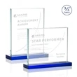 Manhattan Award - Blue | https://www.bestnamebadges.com